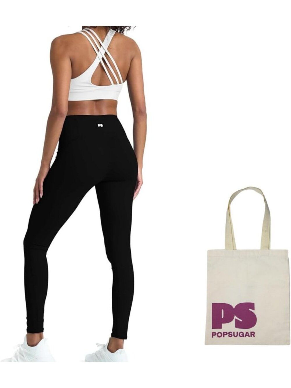 Stylish 2-Piece Women's Workout Set - High Waist Leggings & Sports Bra for Gym